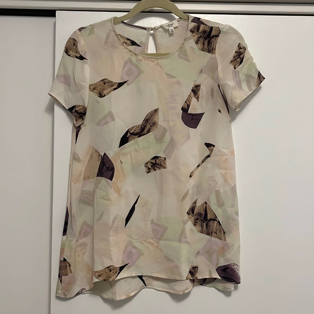 Wilfred silk blouse, size XXS